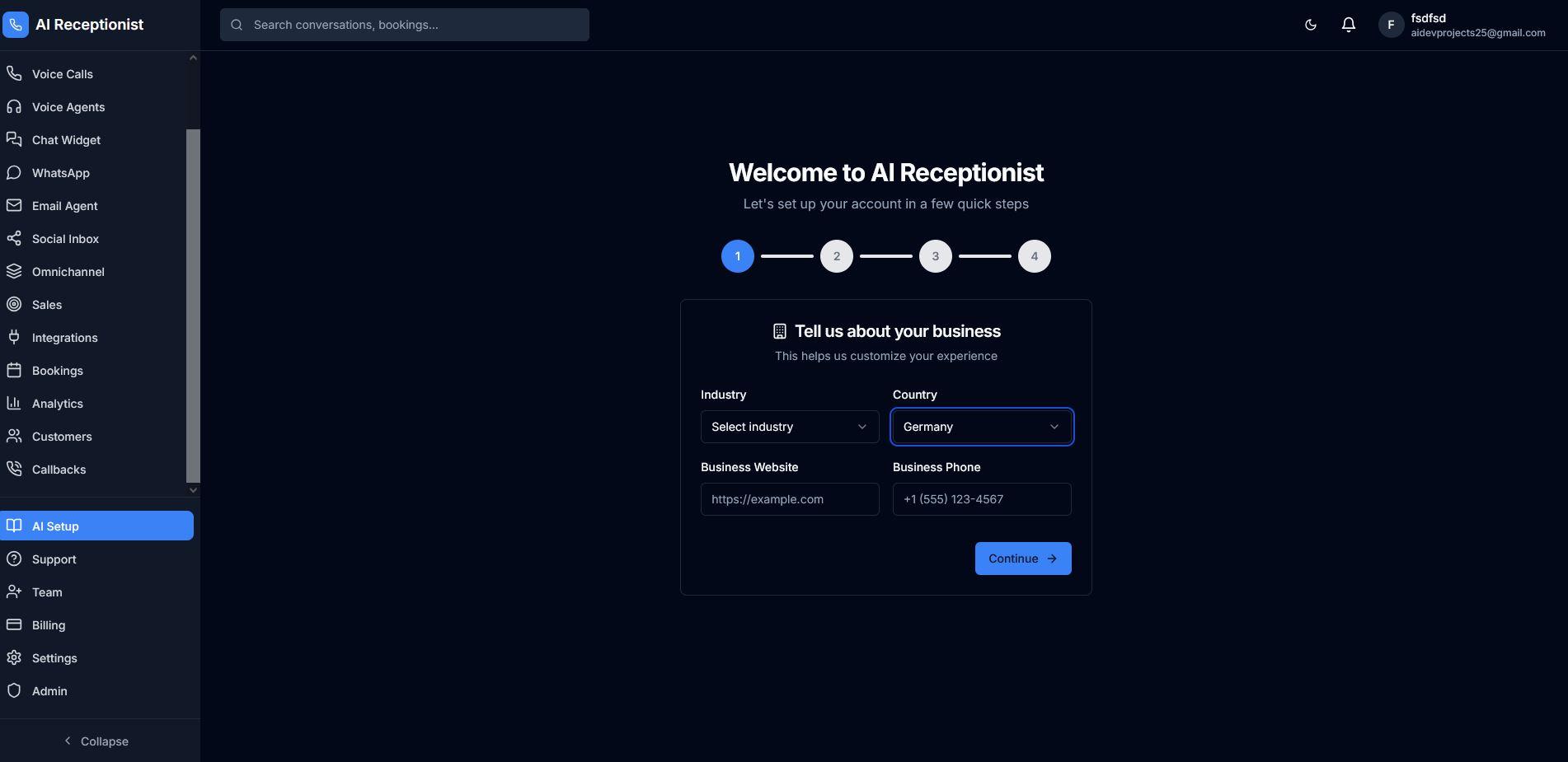 AI Setup